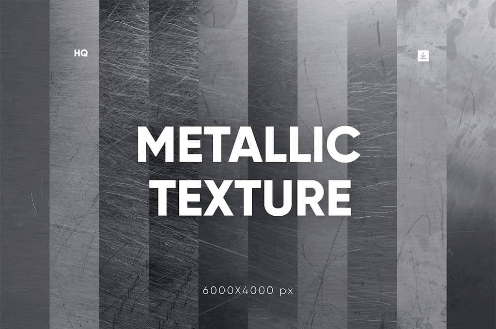 20 Metallic Textures