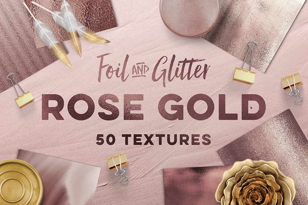 50 Rose Gold Textures