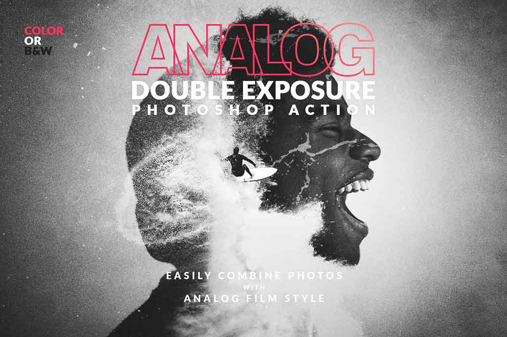 Analog Double Exposure Action