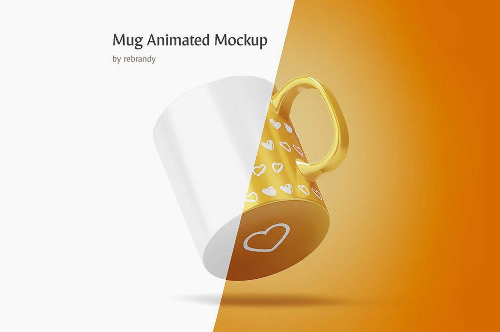 Animated Mug Mockup