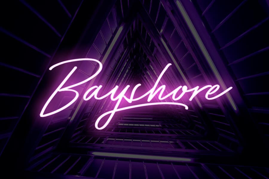 Bayshore Signature Font