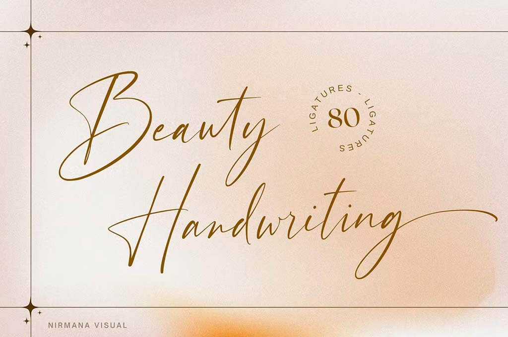 Beauty Handwriting Font