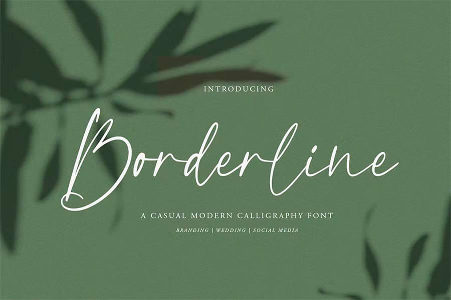 Borderline Font