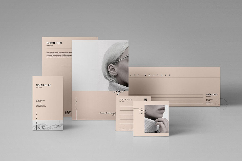 Brand Stationery Pack • Noémi
