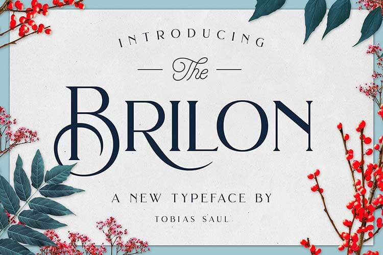 Brilon Font + Extras