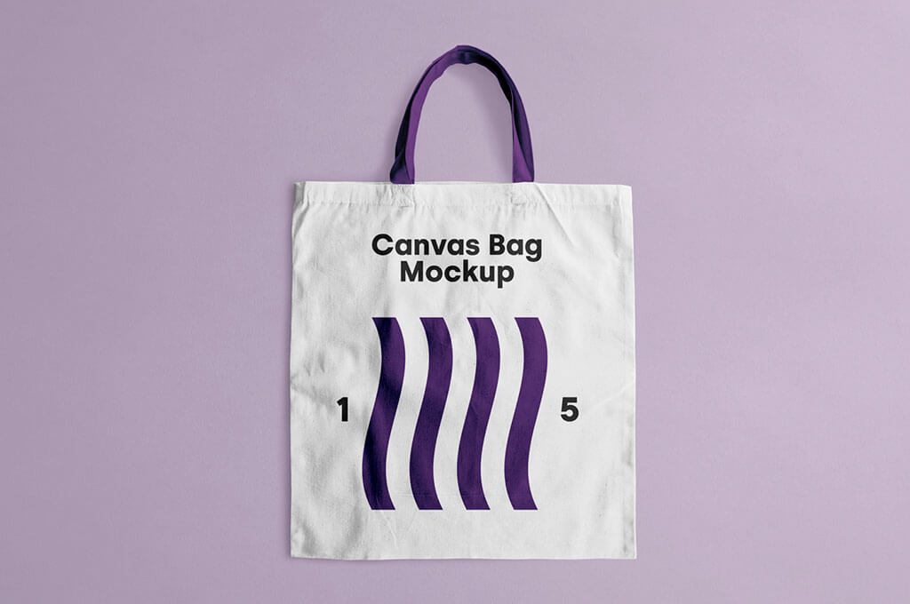 Canvas Tote Bag Mockup