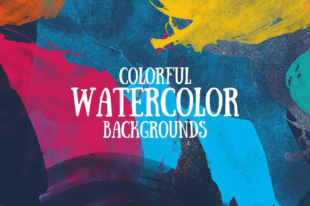 Colorful Watercolor Backgrounds