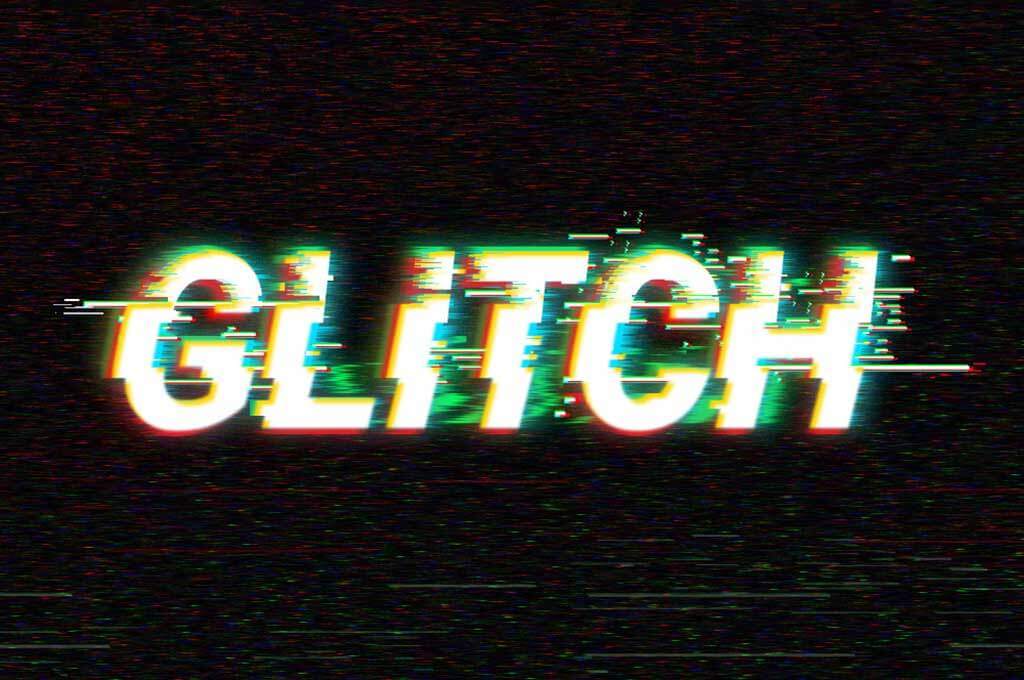 Digital Glitch Text Effect
