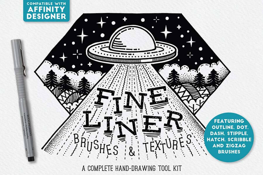 Fine Liner — Affinity Designer Brushes