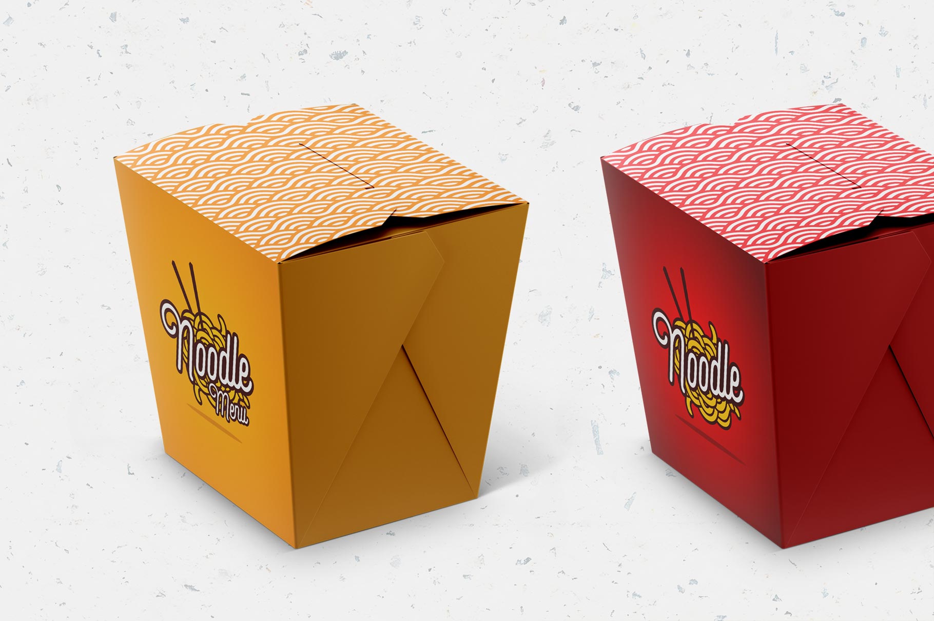 Download Free Download: Noodles Box Mockup Set - The Designest