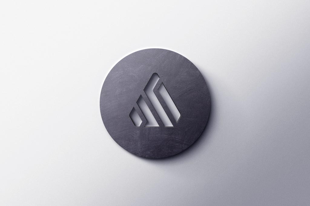 3d mockup logo templet