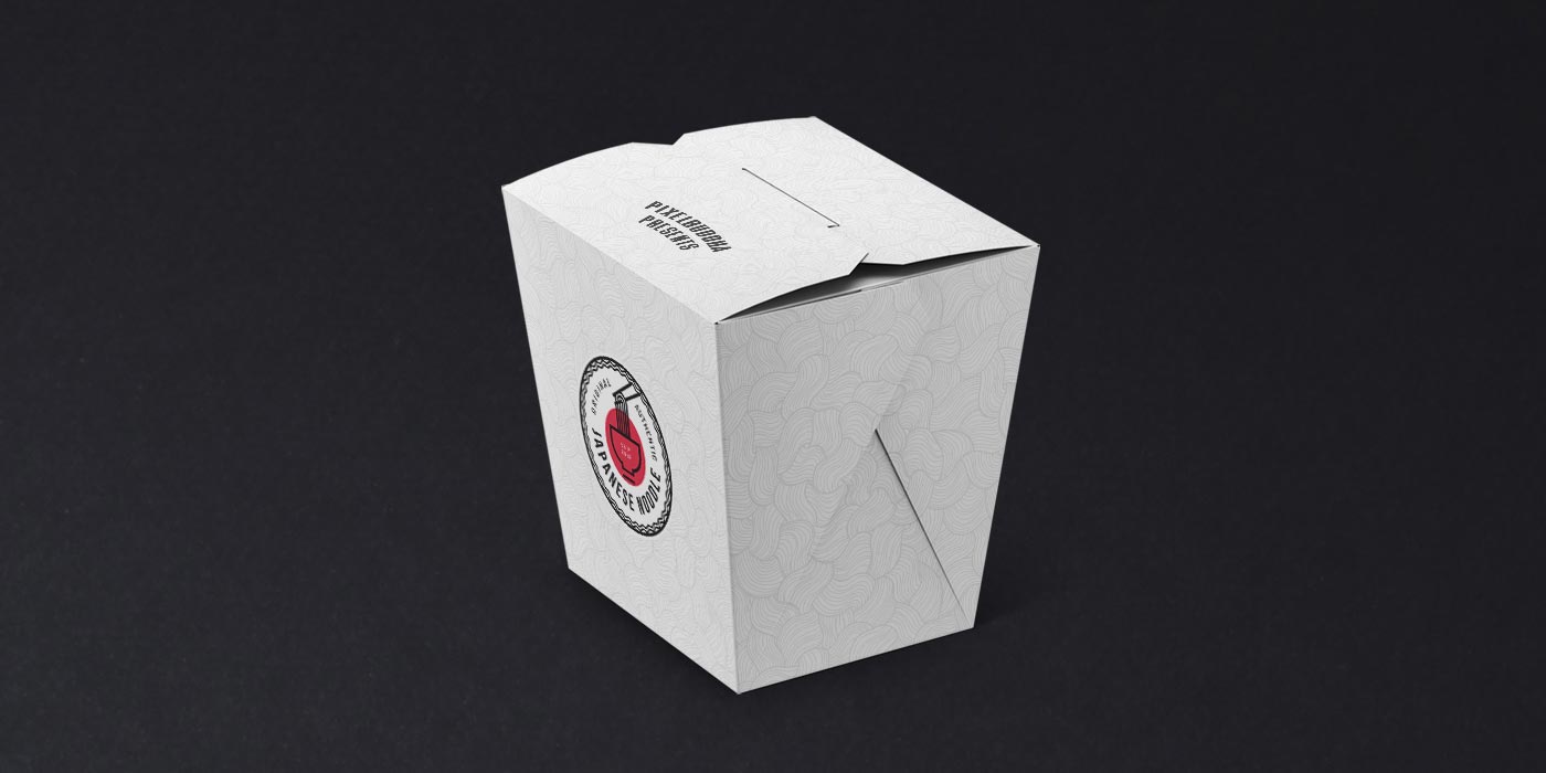 Free Download: Noodles Box Mockup Set - The Designest