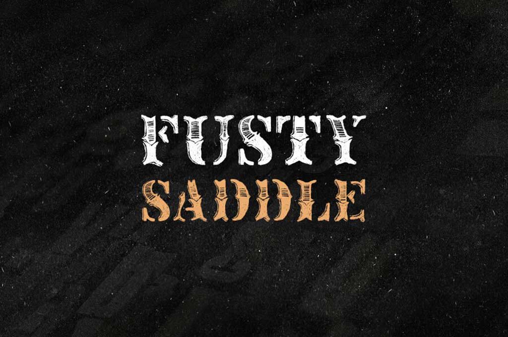 Fusty Saddle Font