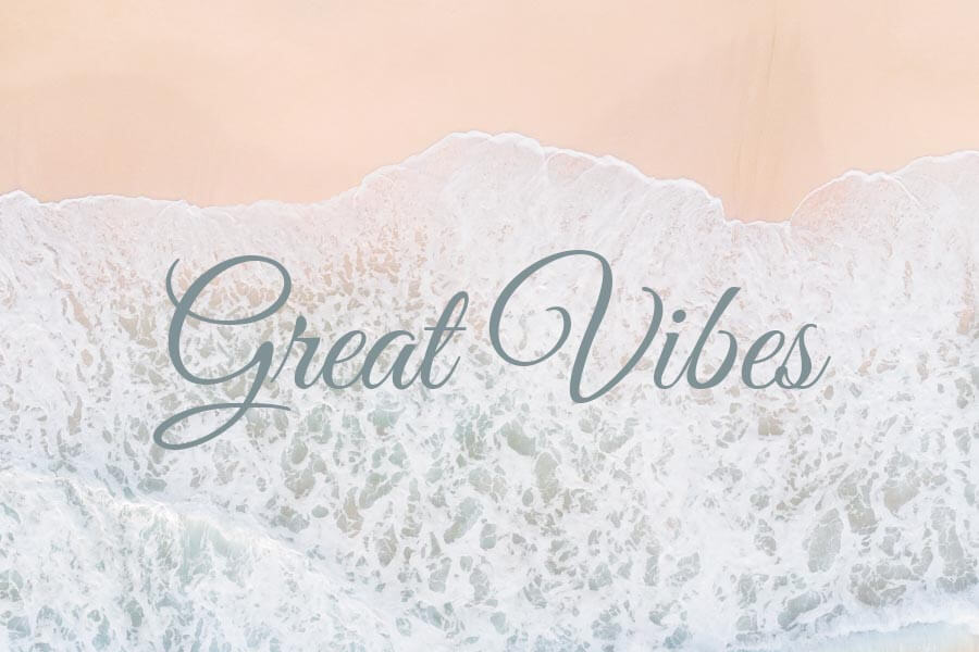 Great Vibes Signature Font