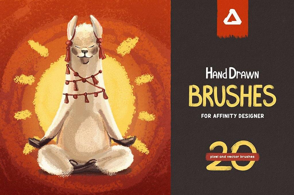 Hand Drawn Affinity Designer Brushes