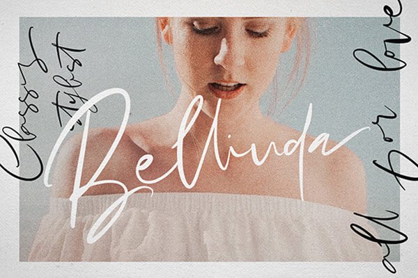 Hello Bellinda — Signature Wedding Script Font