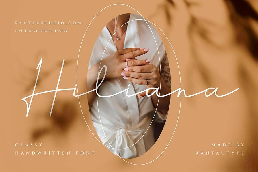 Hiliana Hand Lettering Font
