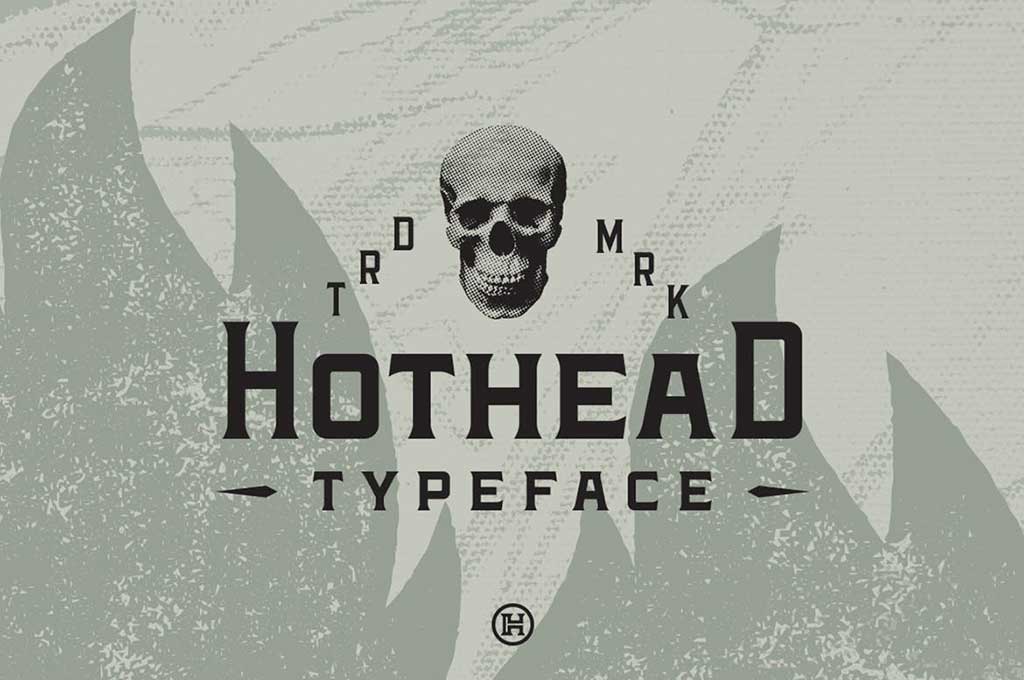 Hothead Western Font