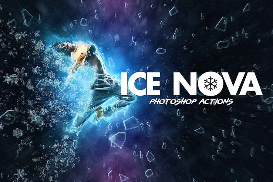 Ice Nova — Photoshop Action