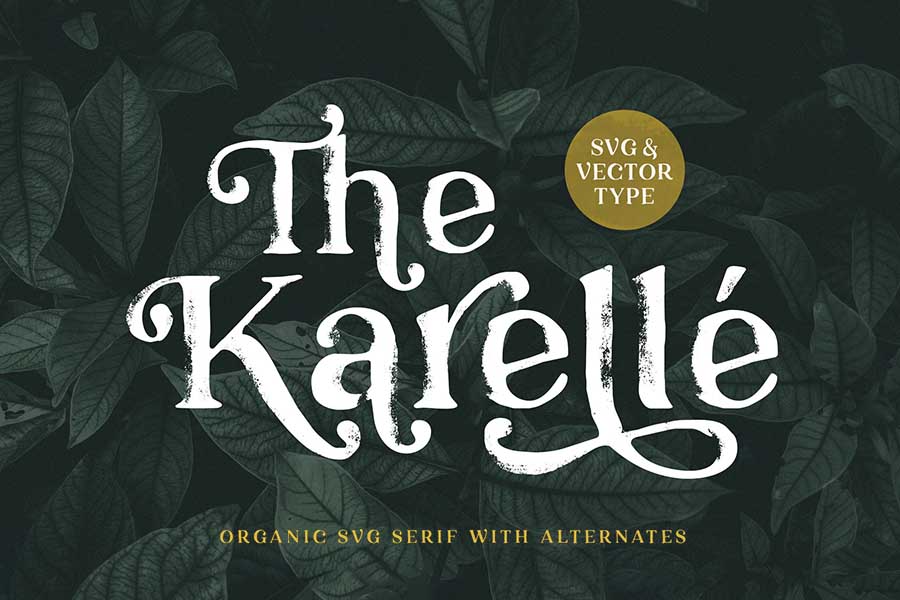 Karelle Serif Font