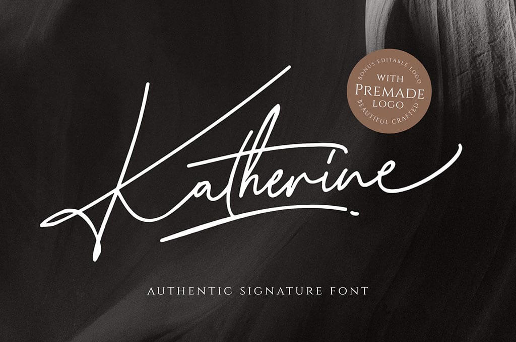 Katherine Signature Font