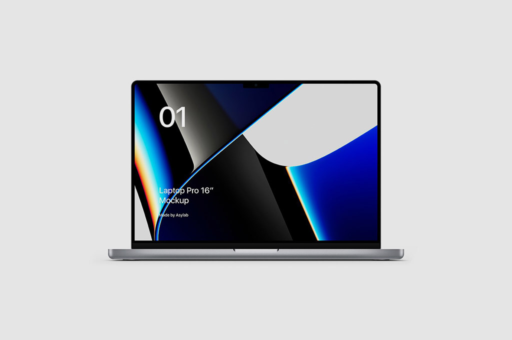 Laptop Pro 16" — 10 Mockups Scenes
