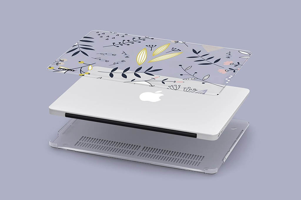 MacBook Clear Case Mockup Set