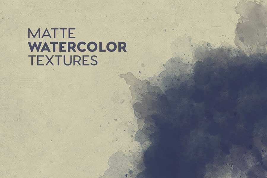 Matte Watercolor Textures