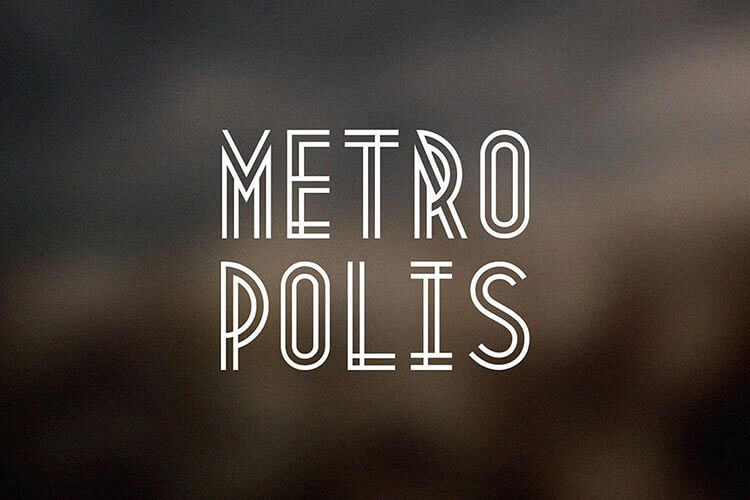 Metropolis 1920 Font