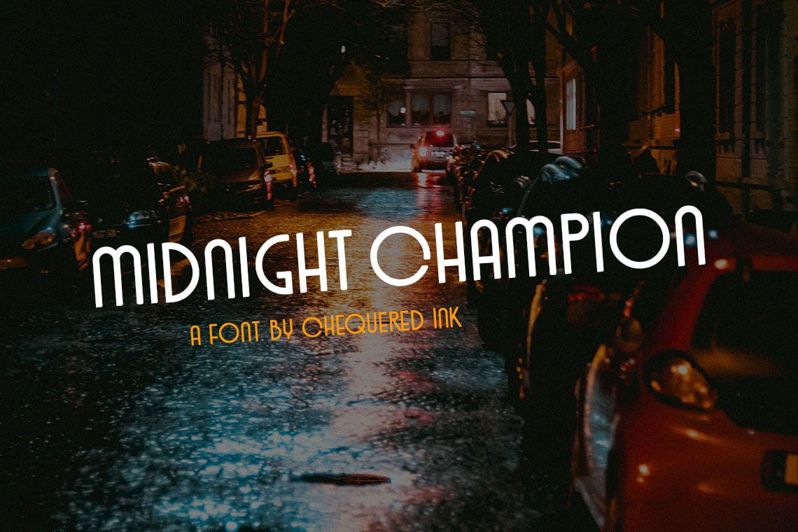 Midnight Champion Retro Font