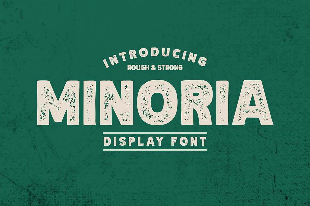 Minoria Display Font