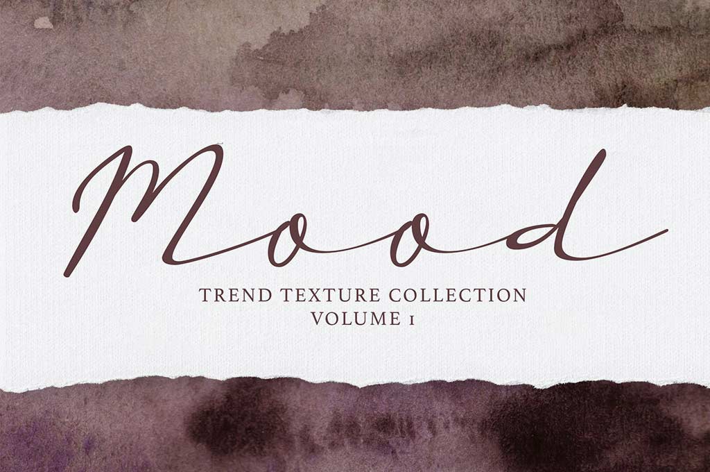 Mood Trendy Watercolor Textures