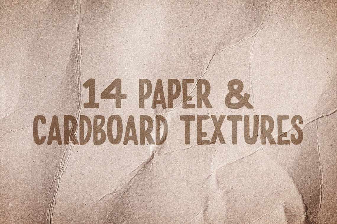 Paper & Cardboard Texture Pack