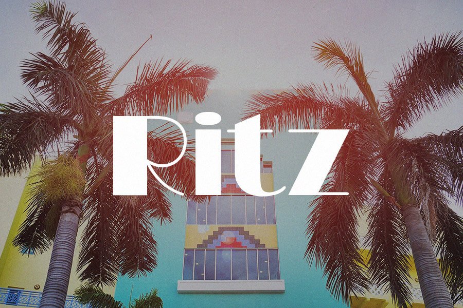 Ritz FLF Vintage Font
