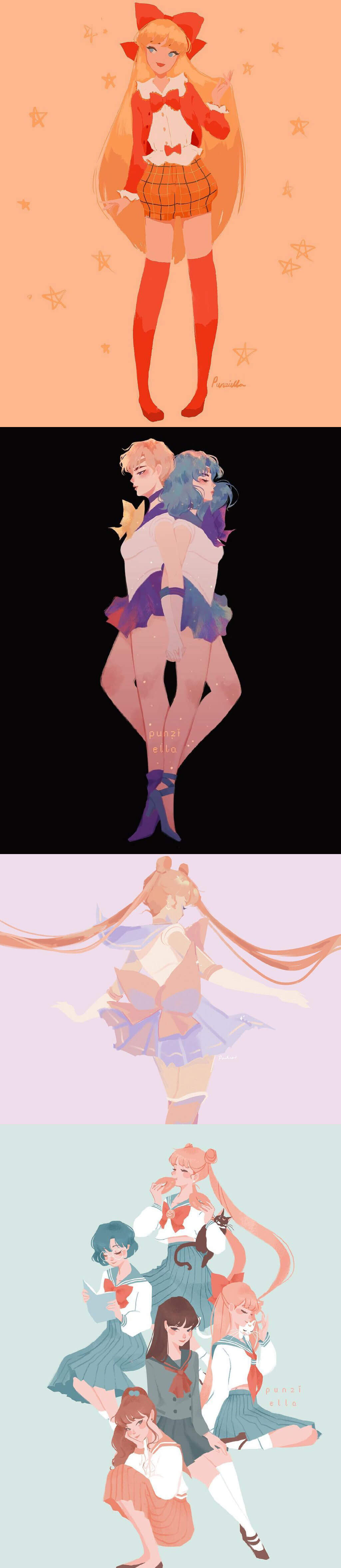 Sailor Moon Fanart by Pauline