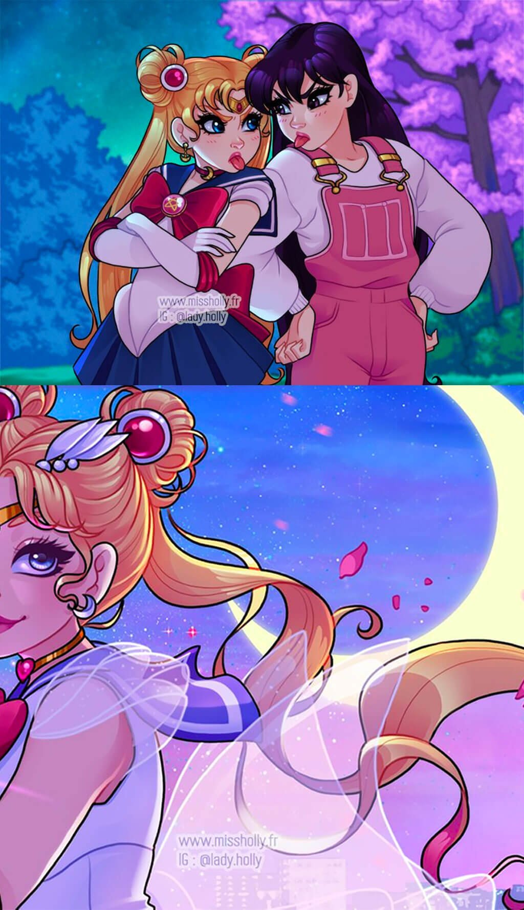 Sailor Moon by Holly