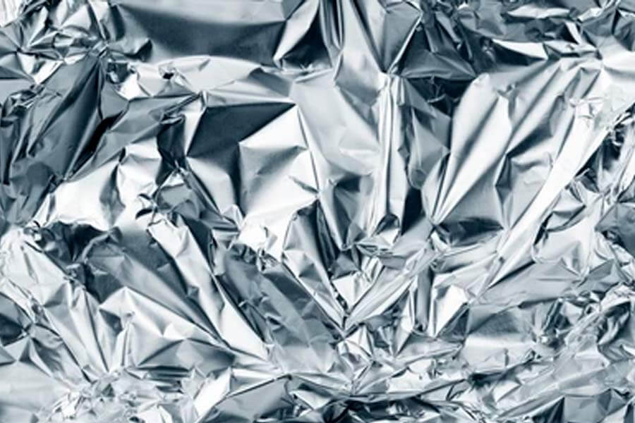Silver Foil Background