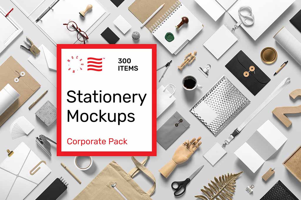 Stationery Mockups — Corporate Pack