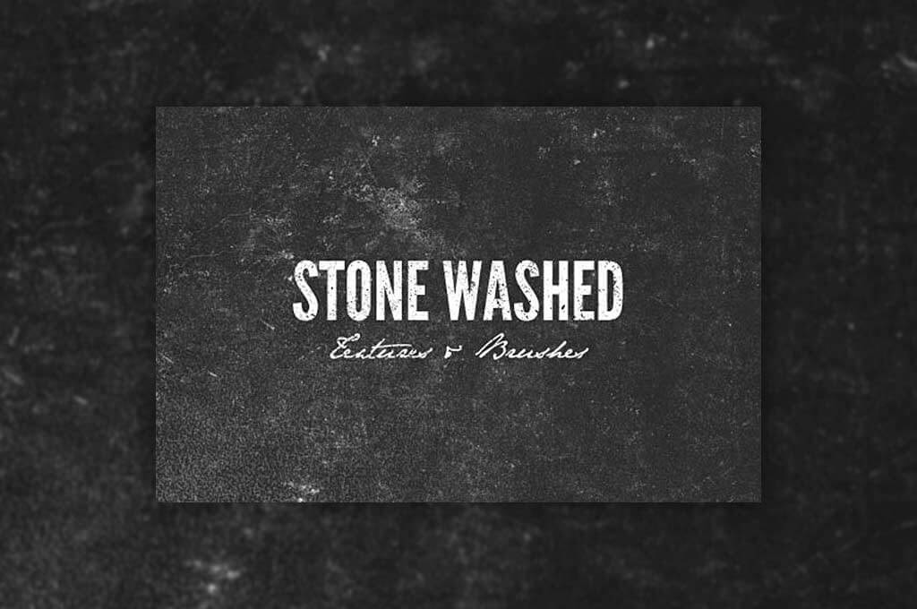 Stone Washed Textures and Brushes Pack