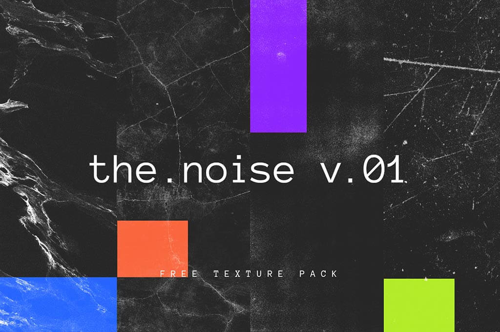 The Noise Textures Pack Freebie PSD