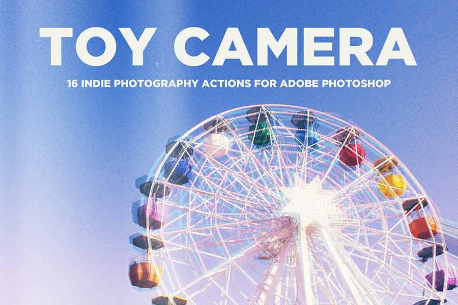 Toy Camera Photography Actions for Adobe Photoshop
