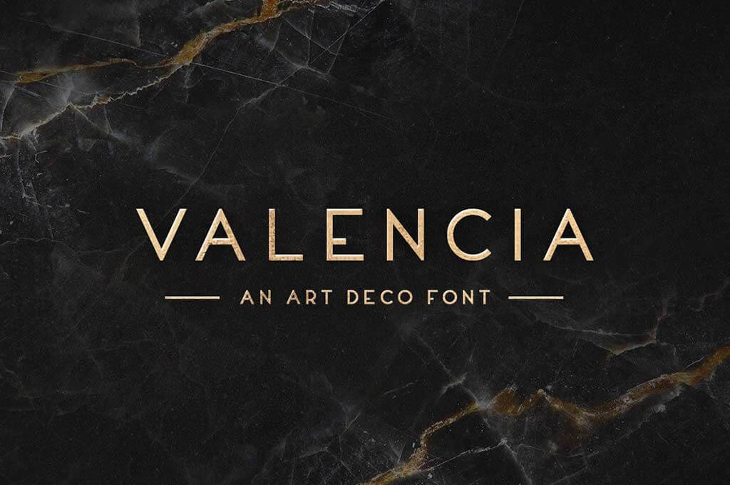 Valencia Typeface