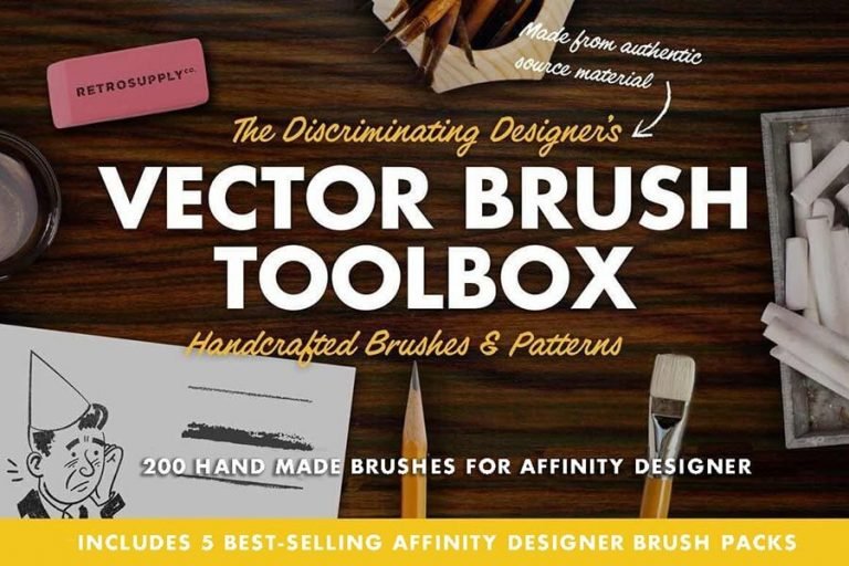 affinity designer vector brushes free