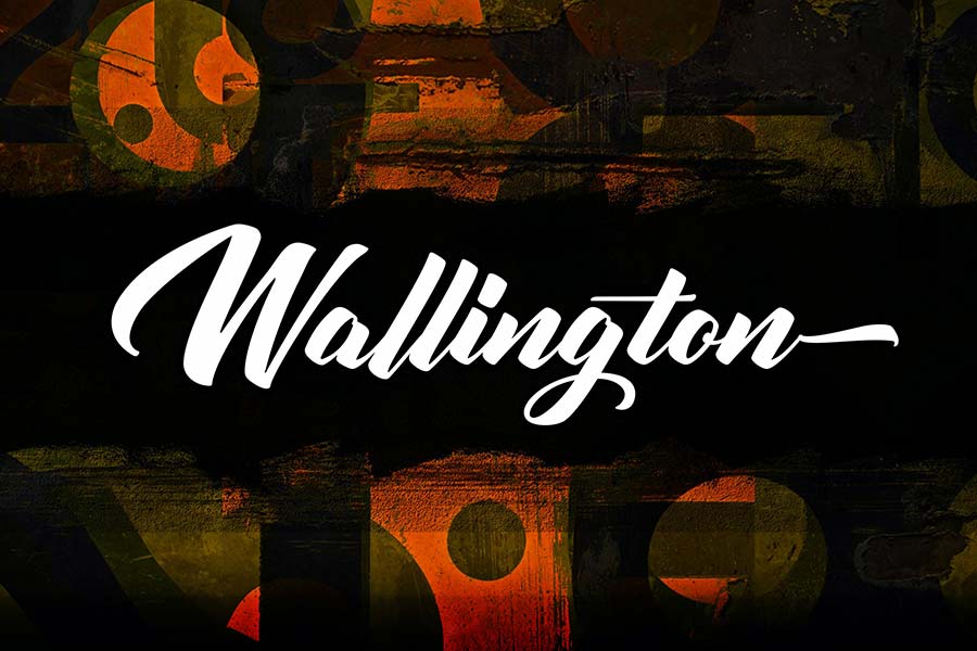Wallington | Hand Lettering Brush Script