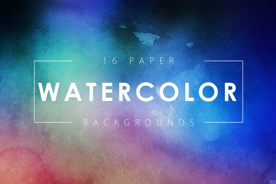 Watercolor Paper Backgrounds