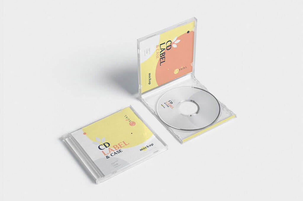 CD Case Mockups