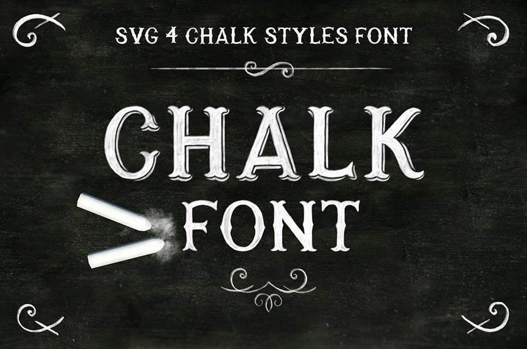 Chalk SVG Font