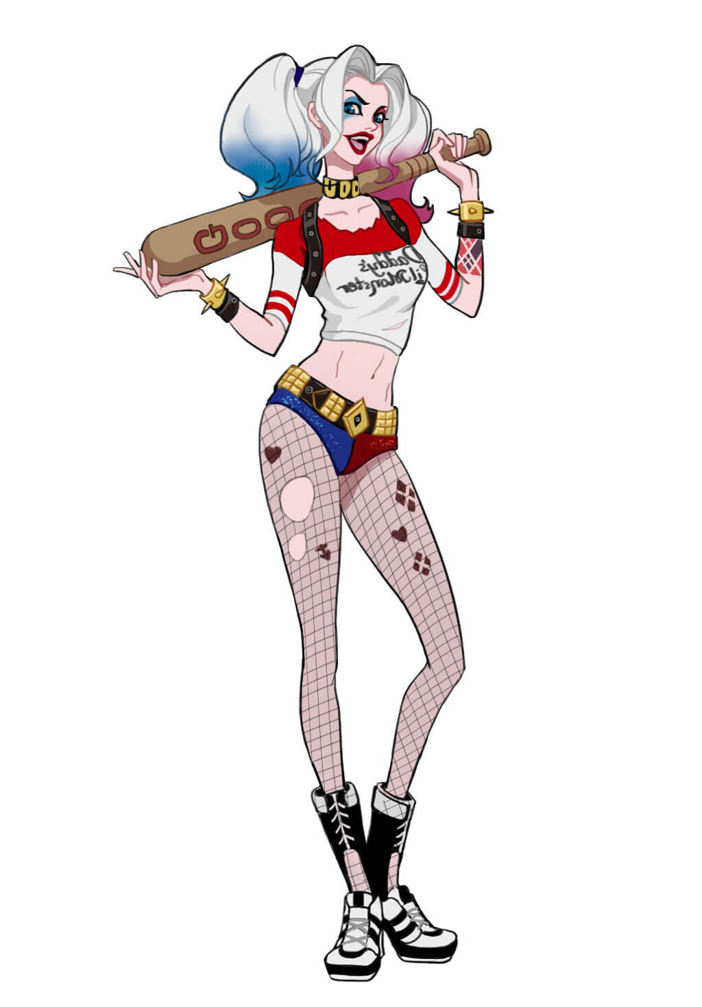 Harley Quinn Fanart by Jiang lai