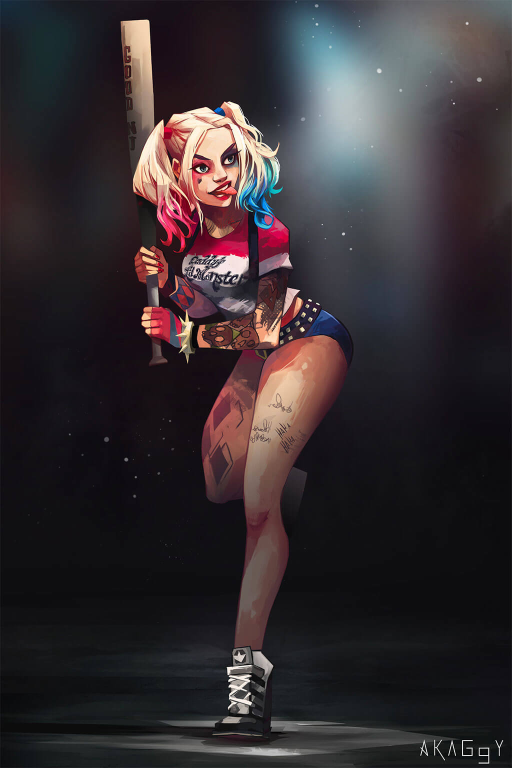 Harley Quinn by Rodolphe Calcine