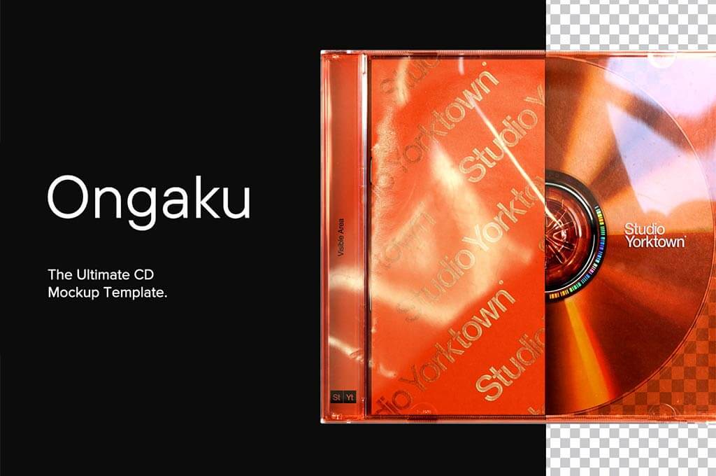 Ongaku CD Mockup